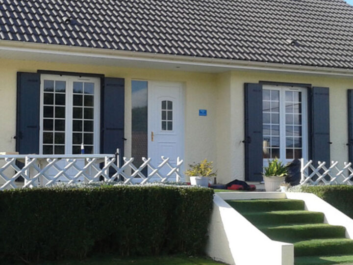Porte entrée PVC