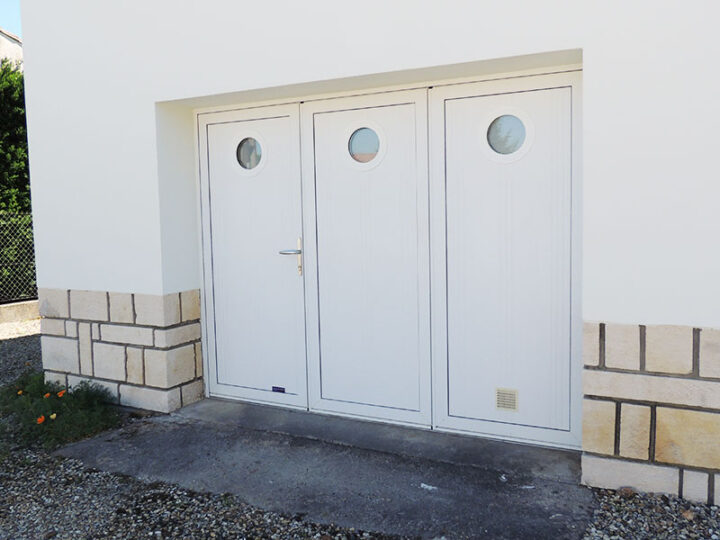 Portes de garage battante